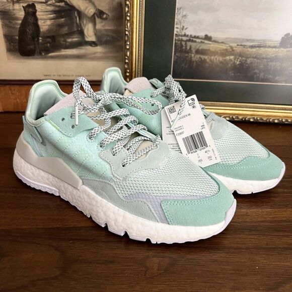 adidas Shoes - NWT Adidas Nite Jogger Ice Mint Brand New Limited Edition 8.5 Eur 40